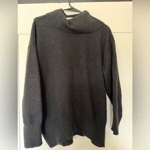 Black Turtleneck Sweater